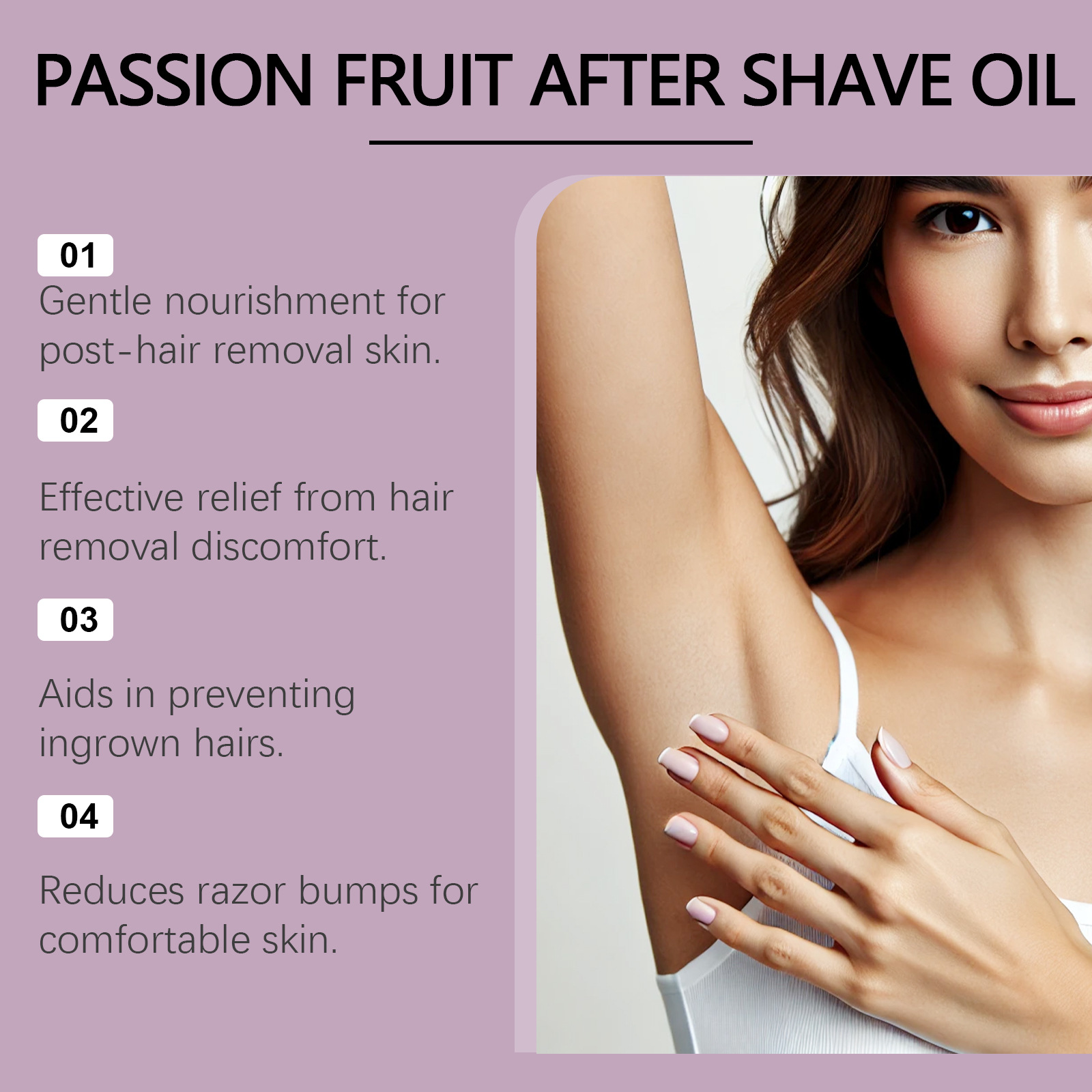 Ingrown Hair Serum - Масло после бритья предотвращает вросшие волосы,