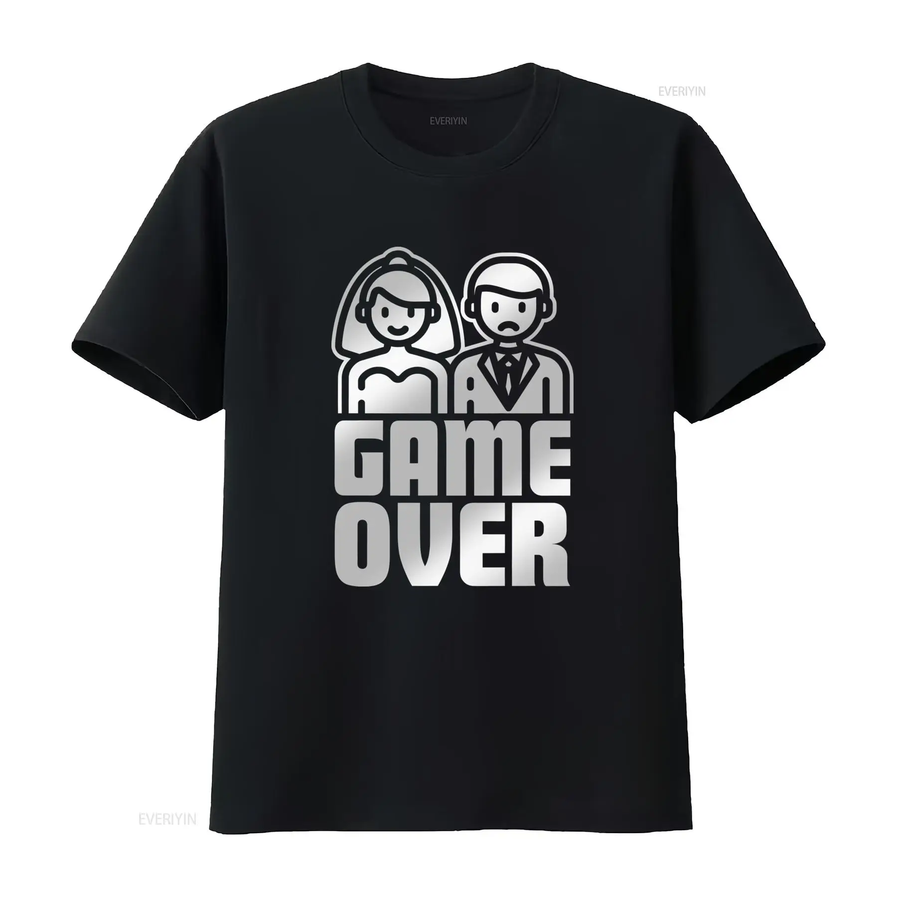 Men'S Grooming For Wedding - Футболка для мужчин GAME OVER Bachelor